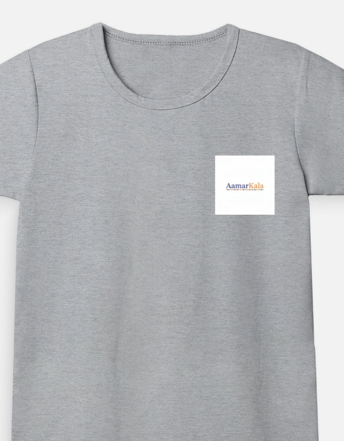 classic crew t-shirt for girls with Sambalpuri text