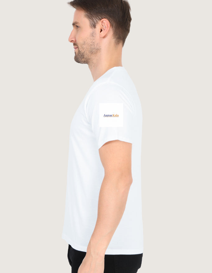 Sambalpuri V-Neck Tee – Men's