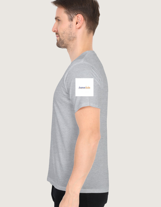 Sambalpuri V-Neck Tee – Men's