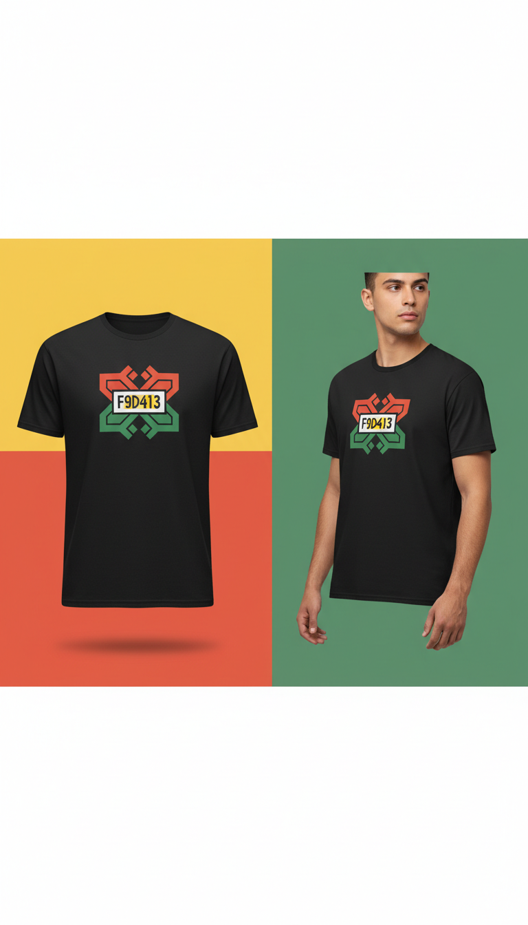 Vivid Sleeve Print Heritage Tee