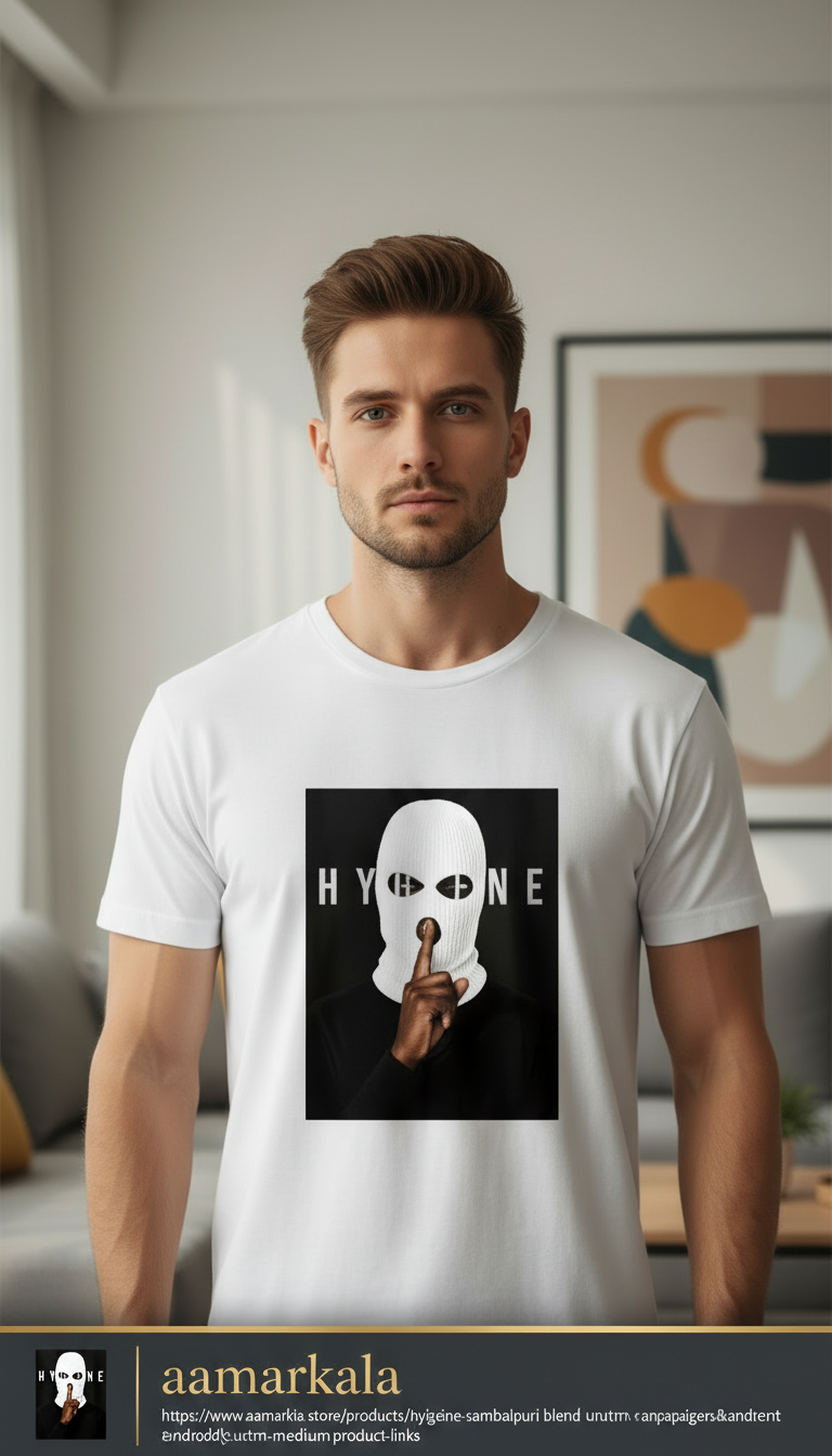 Feel the World Hygiene Sambalpuri blend Unisex Standard Crew T-Shirt