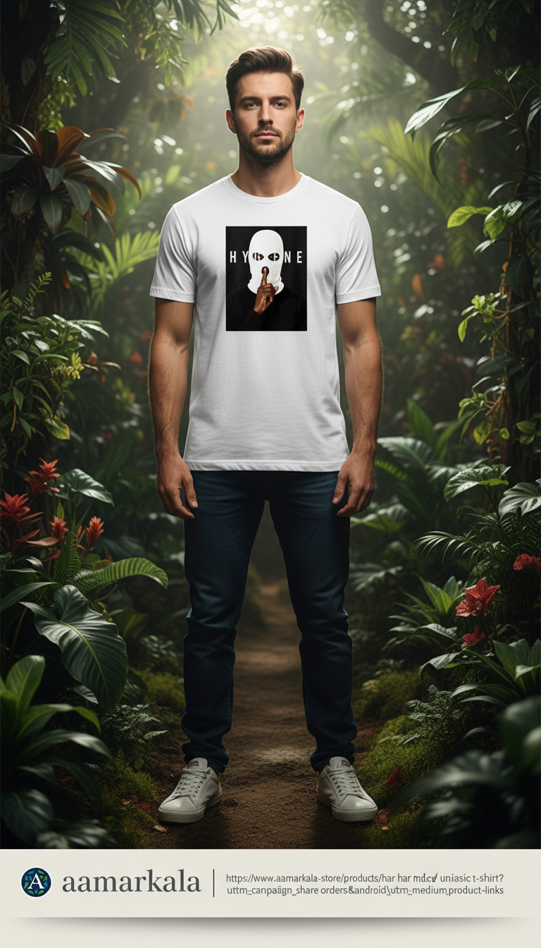 Feel the World Hygiene Sambalpuri blend Unisex Standard Crew T-Shirt