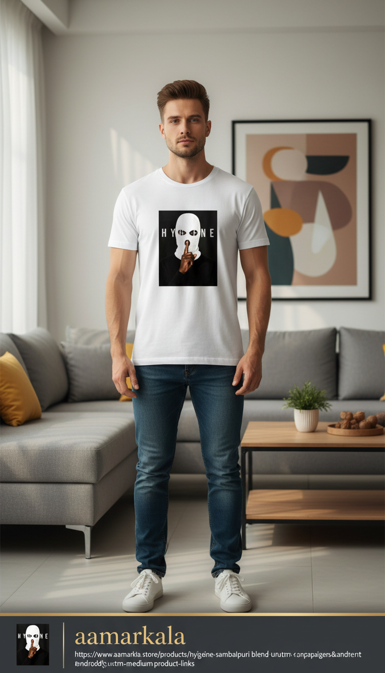 Feel the World Hygiene Sambalpuri blend Unisex Standard Crew T-Shirt